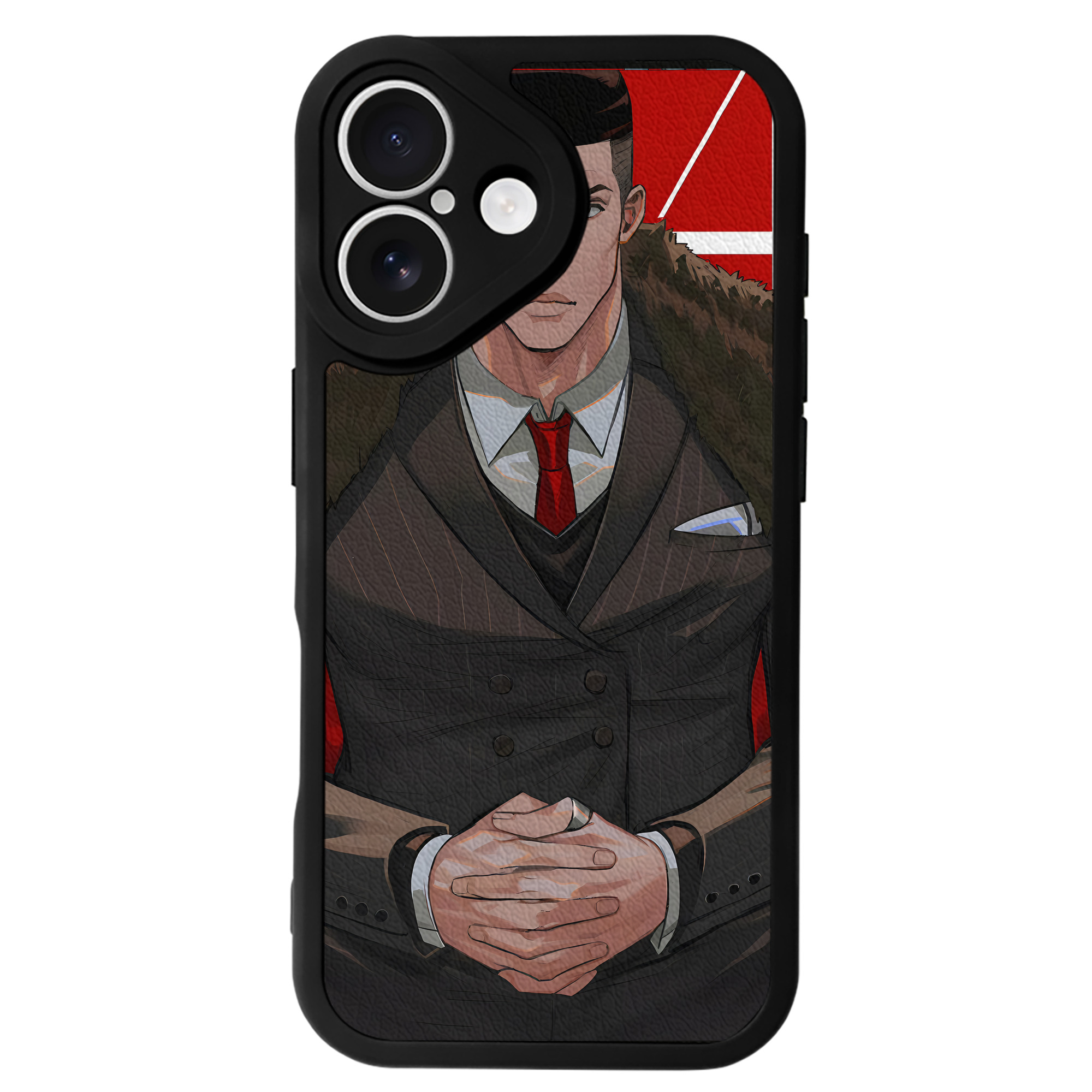 （画像用） SLAM DUNK／スラムダンク 【iPhone 16シリーズ対応】シリコンスマホケース（レザー調） 材質：シリコン
